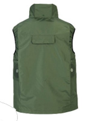 画像7: NC1153【ブルゾンのみ】Nクールウェア／遮熱ベスト・脇ファン(前後フルハーネス) (7)