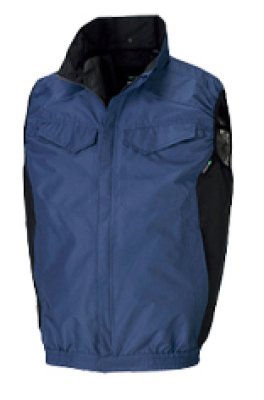 画像3: NC1163【ブルゾンのみ】Nクールウェア／遮熱ベスト・脇ファン (3)