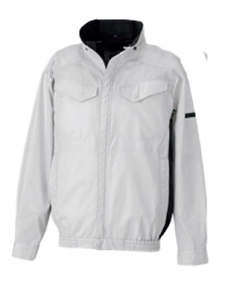 画像4: NA7163【ブルゾンのみ】Nクールウェア／長袖・脇ファン (4)