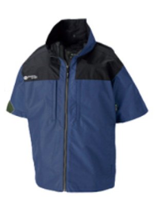 画像3: ND1143【ブルゾンのみ】Nクールウェア／遮熱半袖・脇ファン (3)