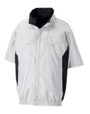 画像4: ND1163【ブルゾンのみ】Nクールウェア／遮熱半袖・脇ファン (4)