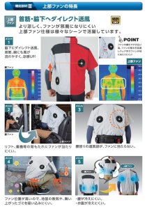 NC1152【ブルゾンのみ】NSP空調服(R)／遮熱ベスト(前後フルハーネス