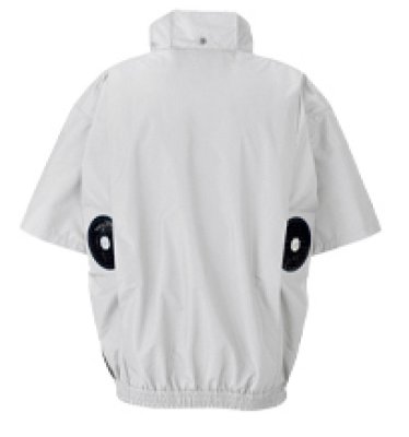 画像5: ND1163【ブルゾンのみ】Nクールウェア／遮熱半袖・脇ファン (5)