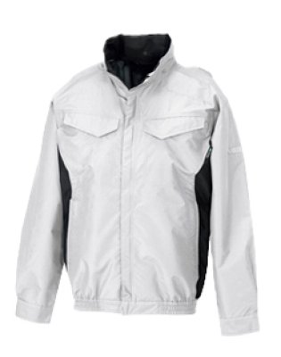 画像4: NA1163【ブルゾンのみ】Nクールウェア／遮熱長袖・脇ファン (4)