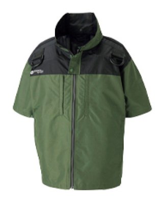 画像6: ND1153【ブルゾンのみ】Nクールウェア／遮熱半袖・脇ファン(前後フルハーネス) (6)