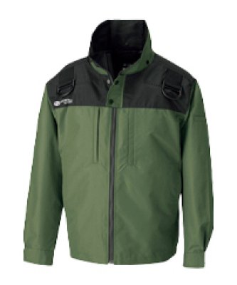 画像7: NA1153【ブルゾンのみ】Nクールウェア／遮熱長袖・脇ファン(前後フルハーネス) (7)