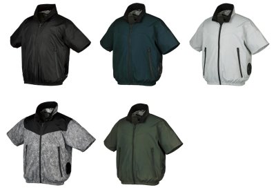 画像9: 268931【ブルゾンのみ】エアセンサー／遮熱半袖・サイドファン (9)