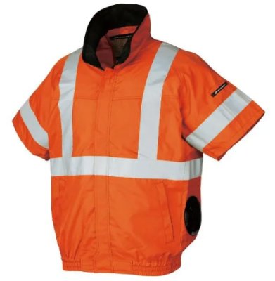 画像6: 268921【ブルゾンのみ】エアセンサー／高視認半袖・サイドファン (6)