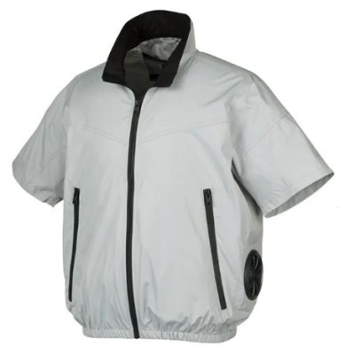 画像4: 268931【ブルゾンのみ】エアセンサー／遮熱半袖・サイドファン (4)