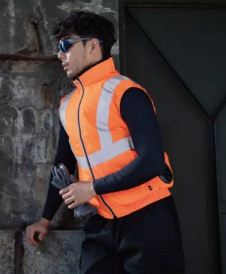 画像12: 26884【ブルゾンのみ】エアセンサー／高視認反射ベスト・サイドファン (12)