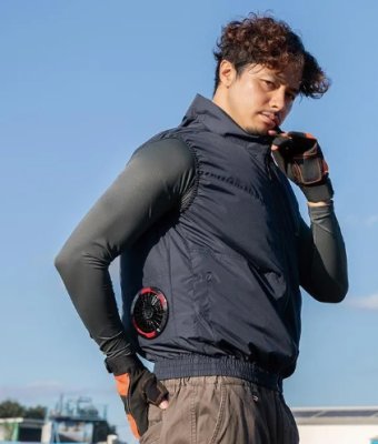 画像9: 26898【ブルゾンのみ】エアセンサー／ベスト・サイドファン (9)