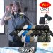 画像1: 05651【セット】S-AIRブルゾン・ファン・バッテリー(充電器付)／遮熱半袖(ハーネス)・サイドファン (1)