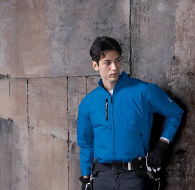 画像2: XE98035【ブルゾンのみ】ジーベック空調服(R)／遮熱長袖・上部ファン (2)