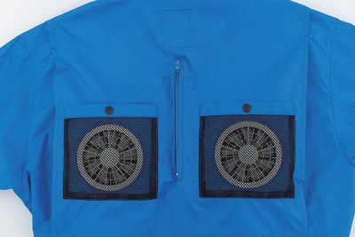 画像21: XE98108【ブルゾンのみ】ジーベック空調服(R)／遮熱長袖(ハーネス対応)・上部ファン (21)