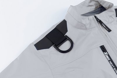 画像13: XE98108【ブルゾンのみ】ジーベック空調服(R)／遮熱長袖(ハーネス対応)・上部ファン (13)