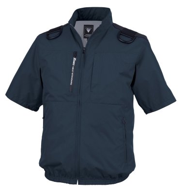 画像3: XE98108【ブルゾンのみ】ジーベック空調服(R)／遮熱長袖(ハーネス対応)・上部ファン (3)