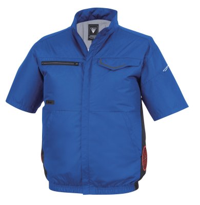 画像5: XE98038【ブルゾンのみ】ジーベック空調服(R)／エコ遮熱半袖(JIS制電)・サイドファン (5)