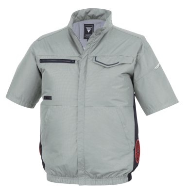 画像6: XE98038【ブルゾンのみ】ジーベック空調服(R)／エコ遮熱半袖(JIS制電)・サイドファン (6)