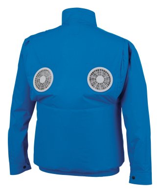 画像7: XE98035【ブルゾンのみ】ジーベック空調服(R)／遮熱長袖・上部ファン (7)