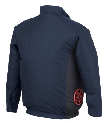 画像4: XE98037【ブルゾンのみ】ジーベック空調服(R)／エコ遮熱長袖(JIS制電)・サイドファン (4)