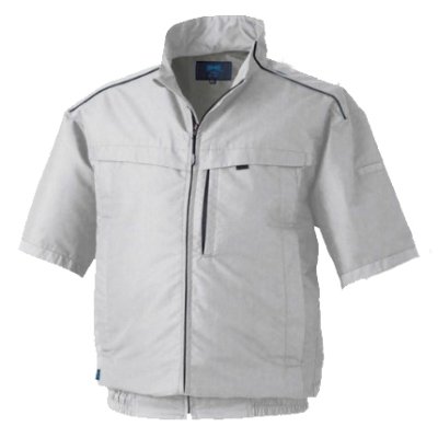 画像4: KU92322【ブルゾンのみ】空調服(R)／半袖(帯電防止)・横ファン (4)