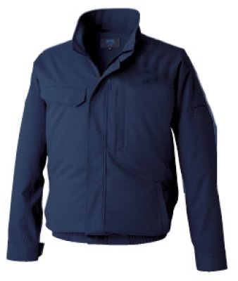 画像6: KU92610【ブルゾンのみ】空調服(R)／難燃長袖(JIS制電)・横ファン (6)