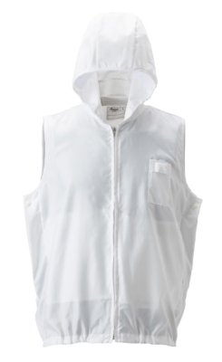 画像2: PK2911【ブルゾンのみ】空調服(R)／フード付アウターベスト(防塵) (2)