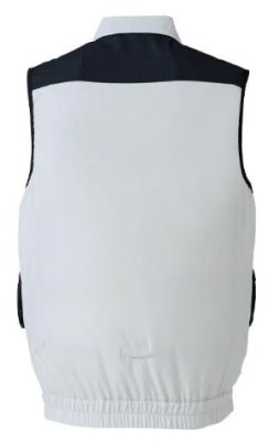 画像4: E9213【ブルゾンのみ】旭蝶空調服(R)／エコ制電ベスト・横ファン (4)