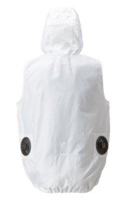 画像3: PK2911【ブルゾンのみ】空調服(R)／フード付アウターベスト(防塵) (3)