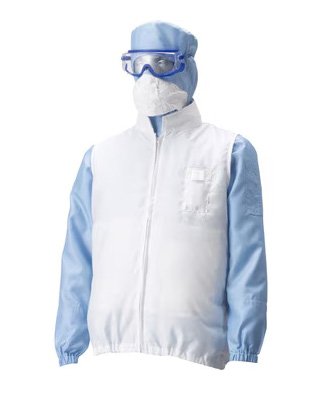 画像2: PK2913【ブルゾンのみ】空調服(R)／アウターベスト(防塵) (2)