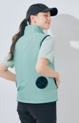 画像7: 70235【ベストのみ】セロリー空調服(R)／ベスト・ポリ100% (7)