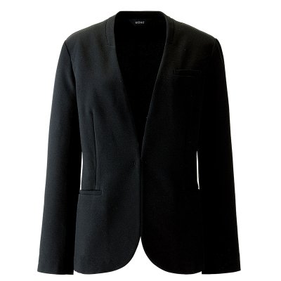 画像4: 630020 レディースノーカラージャケット (4色) (4)