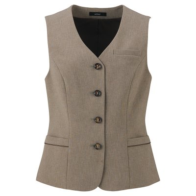 画像1: 630011 レディースベスト (4色) (1)