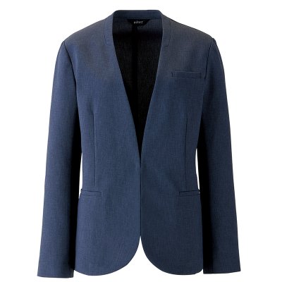 画像3: 630020 レディースノーカラージャケット (4色) (3)