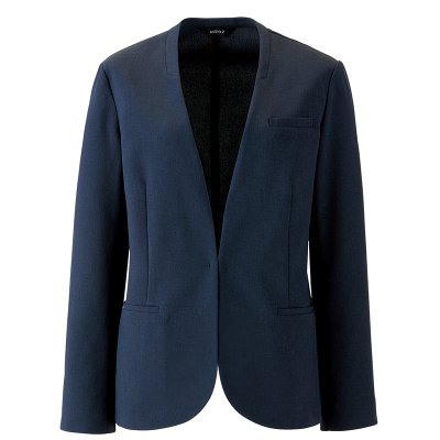 画像2: 630020 レディースノーカラージャケット (4色) (2)