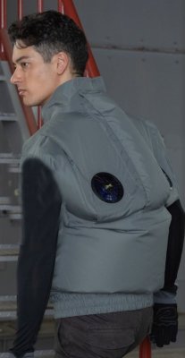 画像5: EK3731【空調服(R)セット】空調服(R)ブルゾン・ファン・バッテリー(充電器付)／ベスト・エレファン (5)
