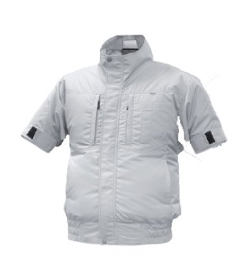 画像4: EK3630【空調服(R)セット】空調服(R)ブルゾン・ファン・バッテリー(充電器付)／半袖・エレファン (4)