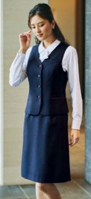 画像5: 46022 レディースAラインスカート (2色) (5)