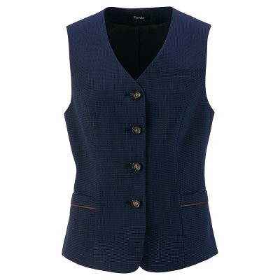 画像1: 46011 レディースベスト (2色) (1)