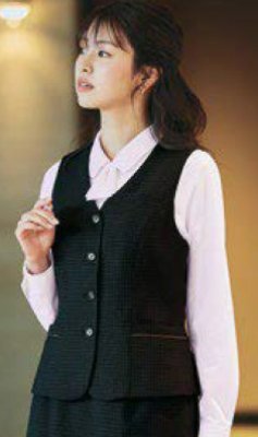 画像6: 46011 レディースベスト (2色) (6)