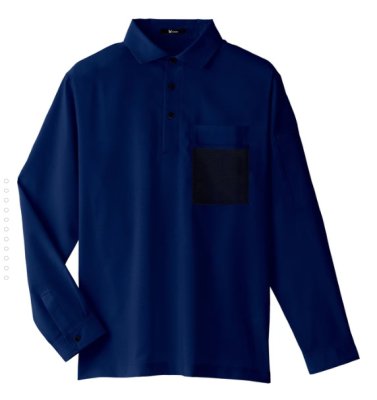 画像4: 0029 長袖ファブリックシャツ (4色） (4)