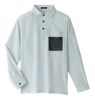 画像6: 0029 長袖ファブリックシャツ (4色） (6)