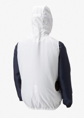 画像10: PK2911【ブルゾンのみ】空調服(R)／フード付アウターベスト(防塵) (10)