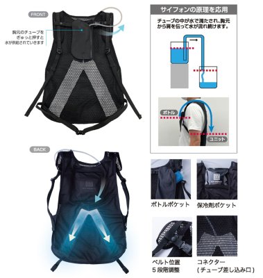 画像5: SC22500 サイフォンクールベスト (5)