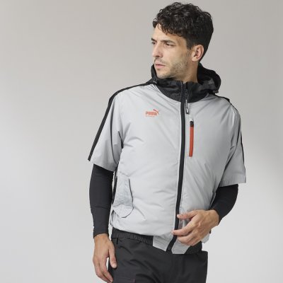 画像9: AT-8021N【ブルゾンのみ】PUMA エアツイスト／半袖・遮熱(ハーネス) (9)
