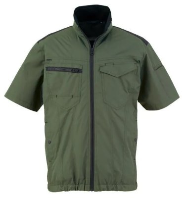画像5: TH614 冷蔵服半袖ジャケット(ペルチェ・ファン一体型)／bigborn (5)