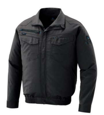 画像2: AZ-2999【空調服(R)セット】ブルゾン・ファン・バッテリー(充電器付)／長袖 (2)