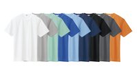 画像1: az10574 半袖Tシャツ・吸汗速乾(9色)