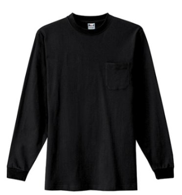 画像5: az10530 長袖Tシャツ・綿100％（6色） (5)