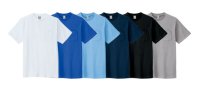 画像1: az10531 半袖Tシャツ・綿100％（6色）
